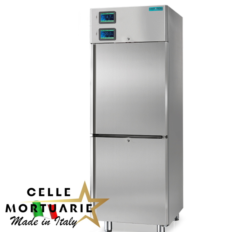 Armadio medicale Frigo doppia temperatura TN/BT 700 lt 2 sportelli